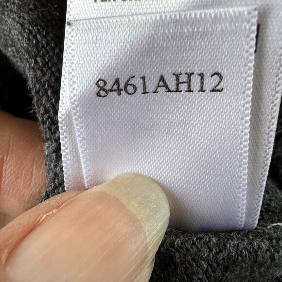 Aeropostale Men's V-Neck Sweater Long Sleeve Logo Gray Heather Size Medium - Picture 11 of 12